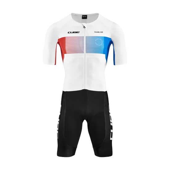 Cube Lyhythihainen Trisuit Teamline  M Mies