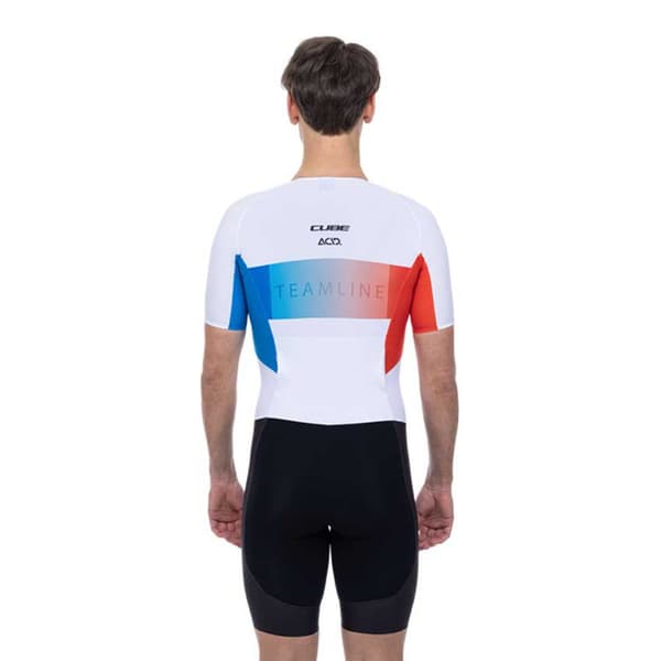 Cube Lyhythihainen Trisuit Teamline  M Mies