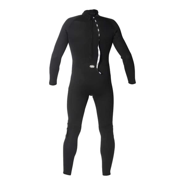 West Långärmad Neoprenkostym Med Dragkedja Baktill Enforcer Flatlock Svart 2XL