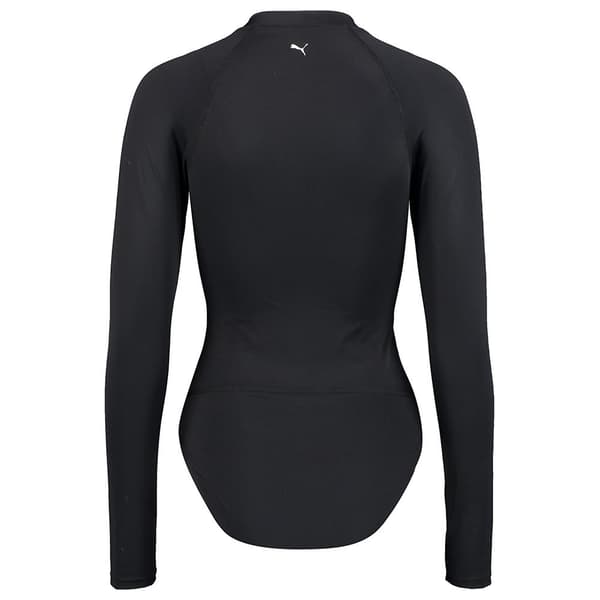 Puma Främre Zip Suit Kvinna Surf Svart S