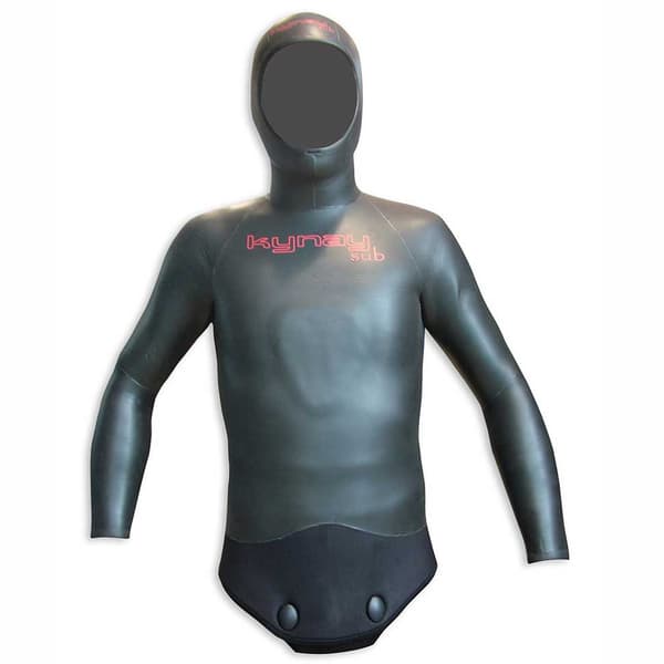 Kynay Suomalainen Takki Wetsuit Smooth Skin 7 Mm Musta XL