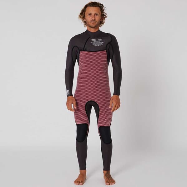 Ocean & Earth Långärmad Neoprenkostym Med Dragkedja Double  M