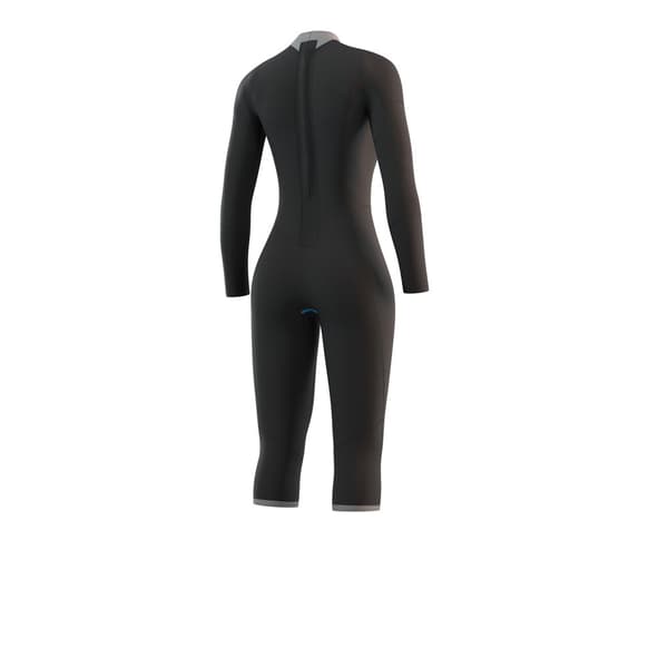 Mystic Våtdräkt Brand Longarm Shortleg 3/2 Mm Bzip Flatlock Women Blå XS