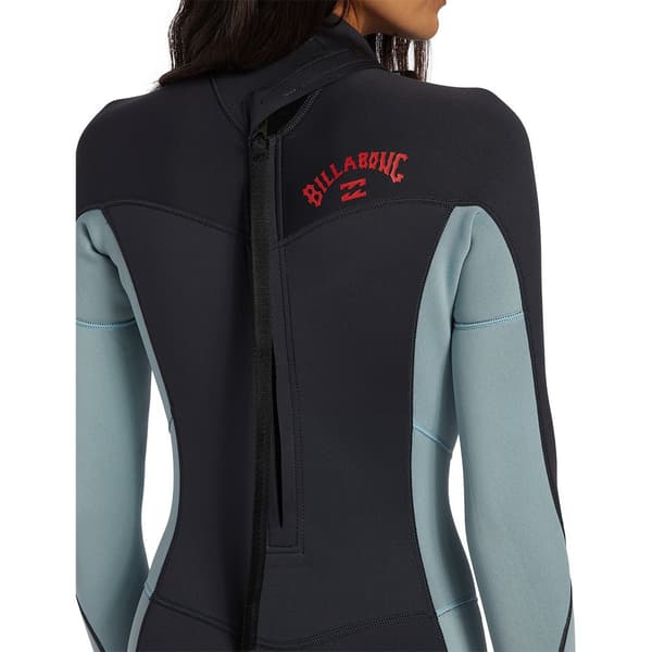Billabong Långärmad Neoprenkostym Med Dragkedja Baktill Foil 3/2 Mm  L