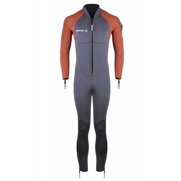 Beuchat Apnø Våddragt Aquatrek 5-4-3 Mm Grå 2XL