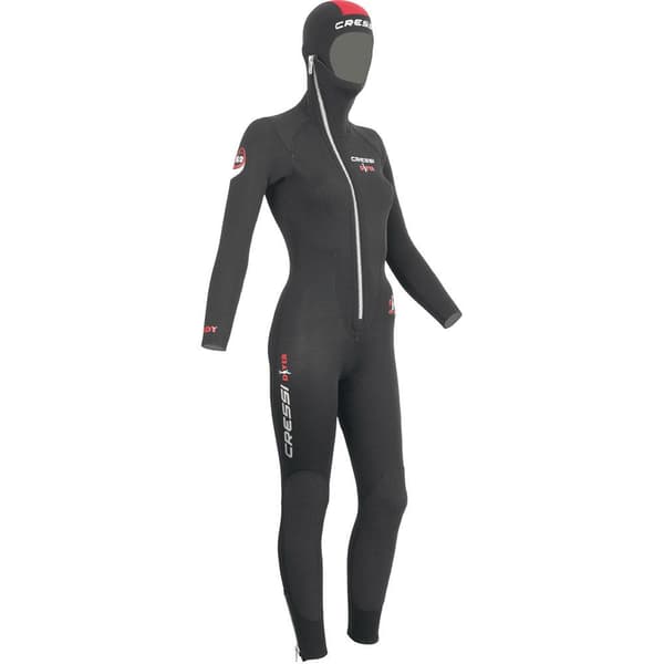 Cressi Kvinde Diver 5 Mm Sort XL