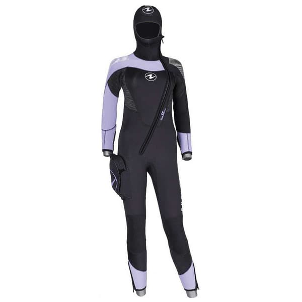Aqualung Kvinna Dynaflex Fs 6.5 Mm Svart,Grå 2XL