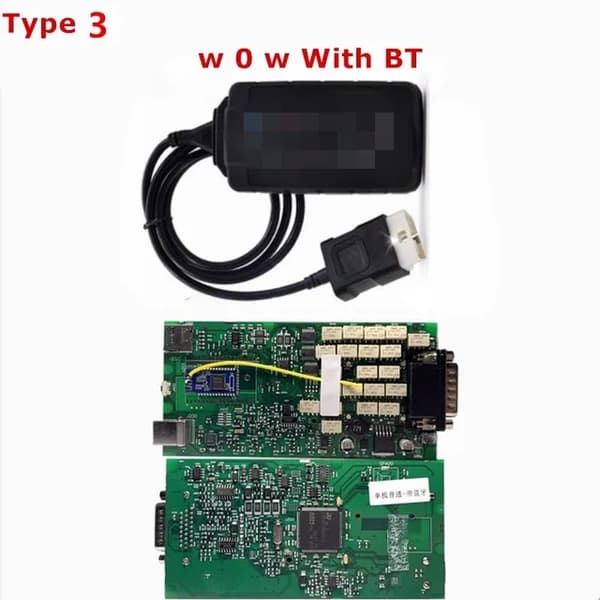 OBDII-skanneri, Bluetooth-yhteys, diagnostiikkatyökalu, Tyyppi2 150 BT, A+ yksi piirilevy
