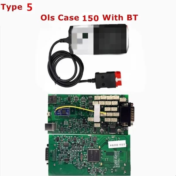 OBDII-skanneri, Bluetooth-yhteys, diagnostiikkatyökalu, Tyyppi2 150 BT, A+ yksi piirilevy