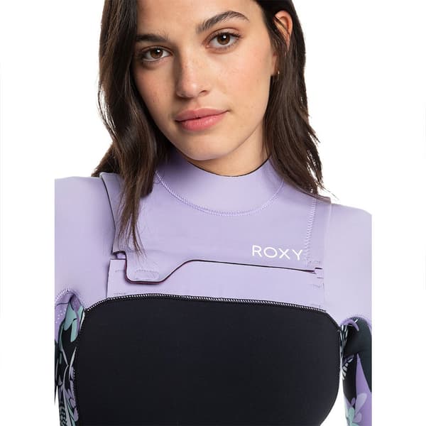 Roxy Långärmad Neoprenkostym Med Dragkedja Framtill 3/2 Mm Swell Series  8