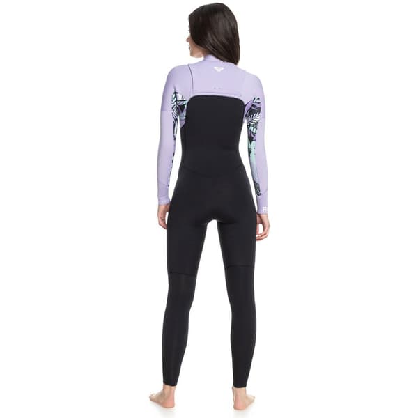 Roxy Långärmad Neoprenkostym Med Dragkedja Framtill 3/2 Mm Swell Series  8