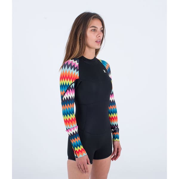Hurley Lyhythihainen Edessä Vetoketjullinen Neopreenipuku Advantage Sininen 4