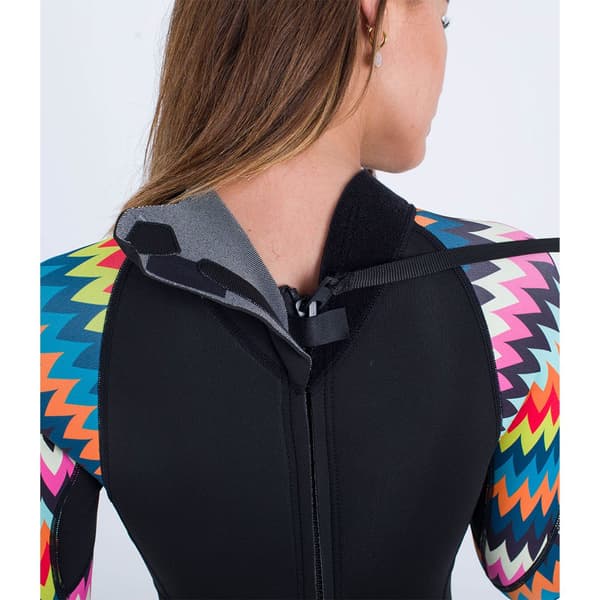 Hurley Lyhythihainen Edessä Vetoketjullinen Neopreenipuku Advantage Sininen 4