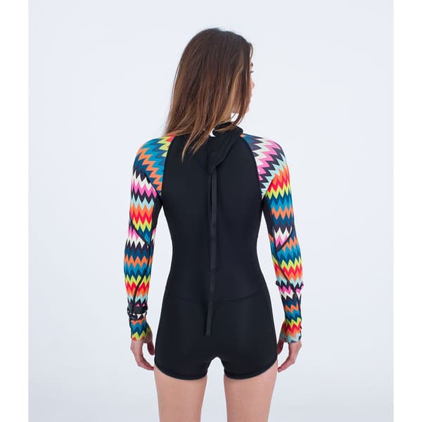 Hurley Lyhythihainen Edessä Vetoketjullinen Neopreenipuku Advantage Sininen 4