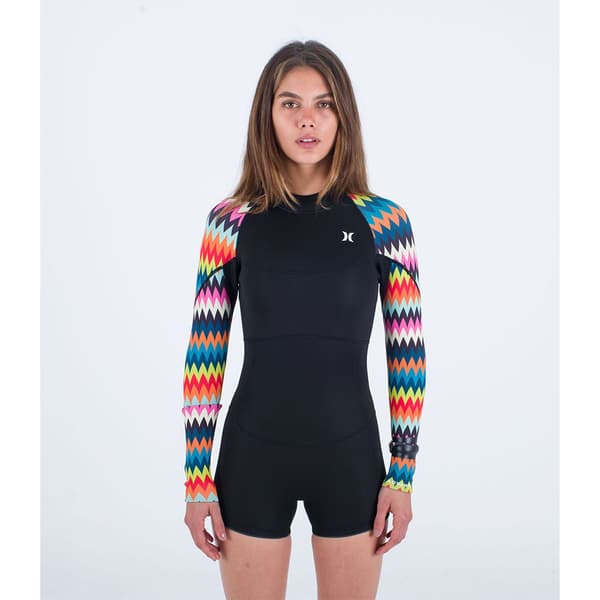 Hurley Lyhythihainen Edessä Vetoketjullinen Neopreenipuku Advantage Sininen 10