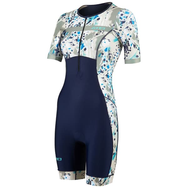 Zone3 Kortærmet Trisuit Activate+ Sand Storm  L Kvinde