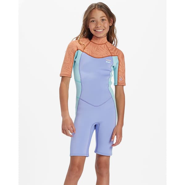 Billabong Långärmad Neoprenkostym Med Dragkedja Baktill Foil 2/2 Mm  14 Years