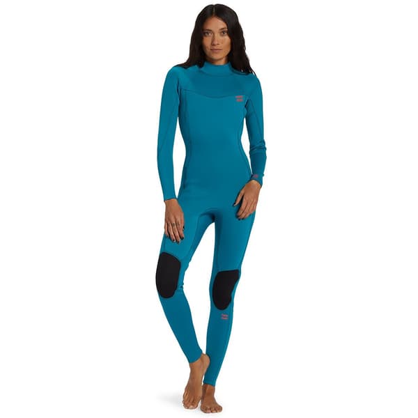 Billabong Långärmad Neoprenkostym Med Dragkedja Baktill Foil 3/2 Mm XS