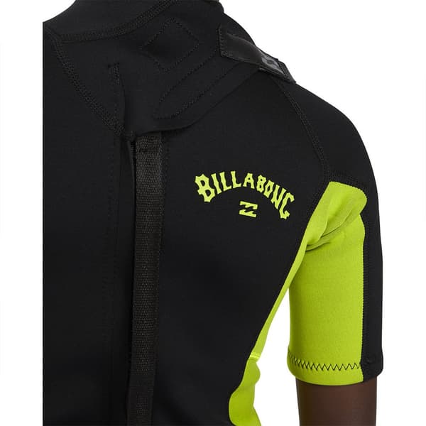 Billabong Kortærmet Neoprendragt Med Lynlås Bagpå Foil Fl 2/2 Mm  24 Months
