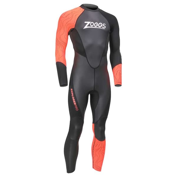 Zoggs Långärmad Våtdräkt I Neopren Explorer Pro Svart XL