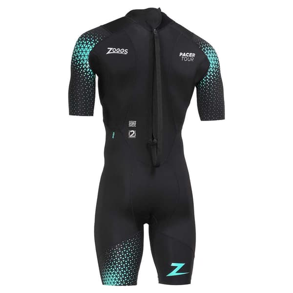 Zoggs Shorty Pacer Tour Musta MLO Nainen