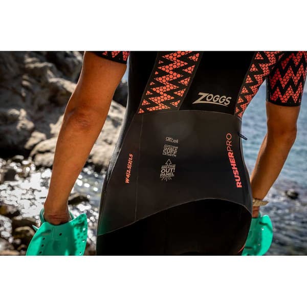 Zoggs Shorty Rusher Pro Sort M Kvinde