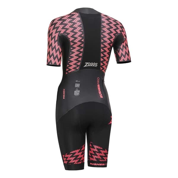 Zoggs Shorty Rusher Pro Sort M Kvinde