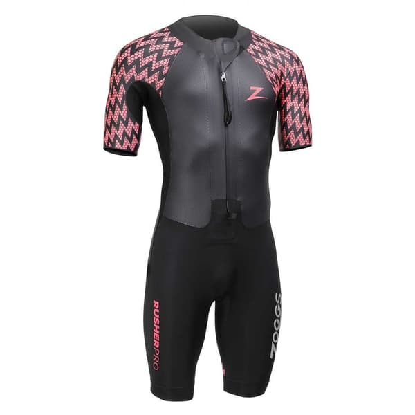 Zoggs Shorty Rusher Pro Sort SLO Kvinde