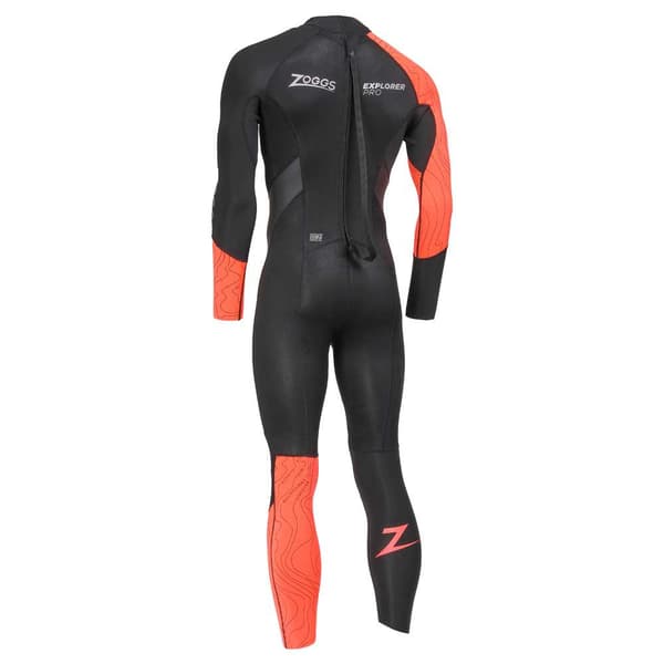 Zoggs Langærmet Neopren Våddragt Explorer Pro Sort 3XL