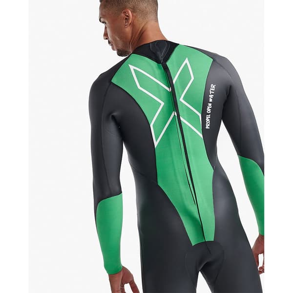 2xu Långärmad Neoprenkostym Med Dragkedja Baktill Propel Open Water  M