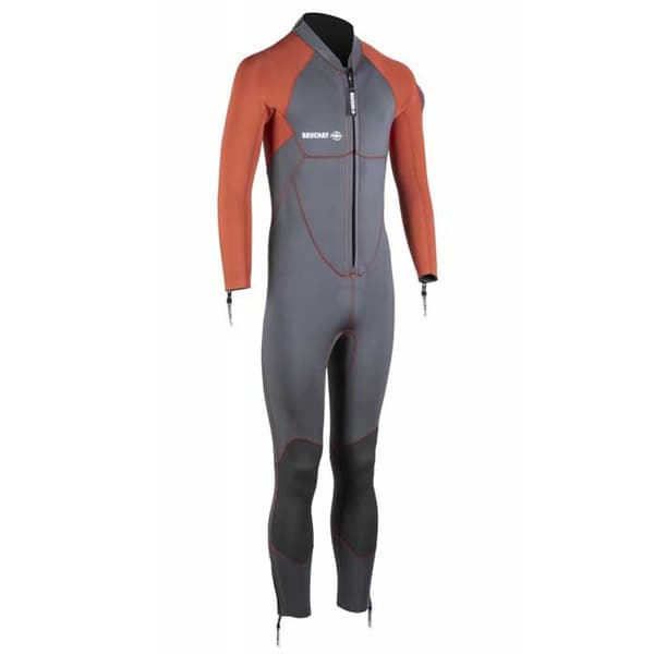 Beuchat Apnø Våddragt Aquatrek 5-4-3 Mm Grå XS