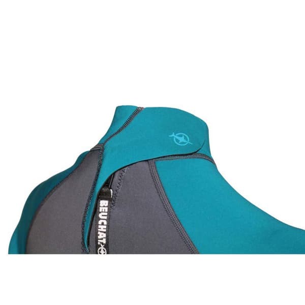 Beuchat Apnø Våddragt Atoll 2 Mm Back Zip Grå XL