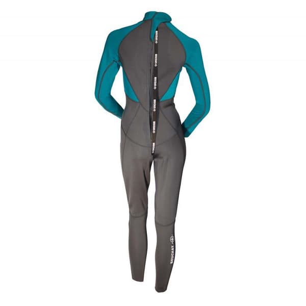Beuchat Apnø Våddragt Atoll 2 Mm Back Zip Grå XL