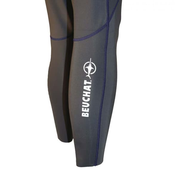Beuchat Shorty Atoll 2 Mm Back Zip Grå S