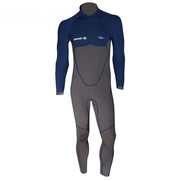 Beuchat Shorty Atoll 2 Mm Back Zip Harmaa L