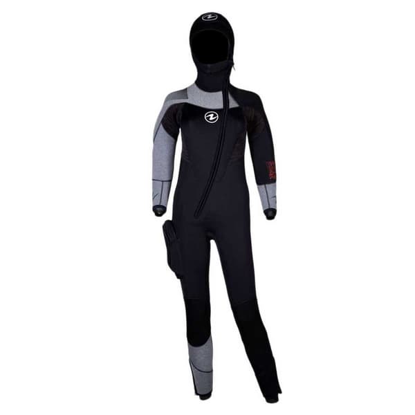 Aqualung Kvinna Dynaflex Fs Fz 7 Mm Svart S