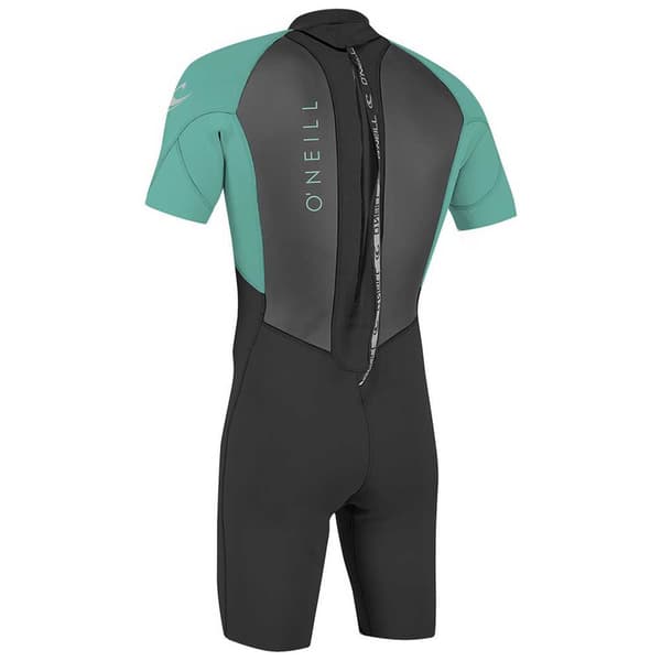 O´neill Wetsuits -puku Youth Reactor Ii 2 Mm Back Zip Spring Musta 133-141 cm