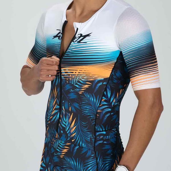 Zoot Kortærmet Trisuit Ltd Tri Aero Racesuit  L Mand