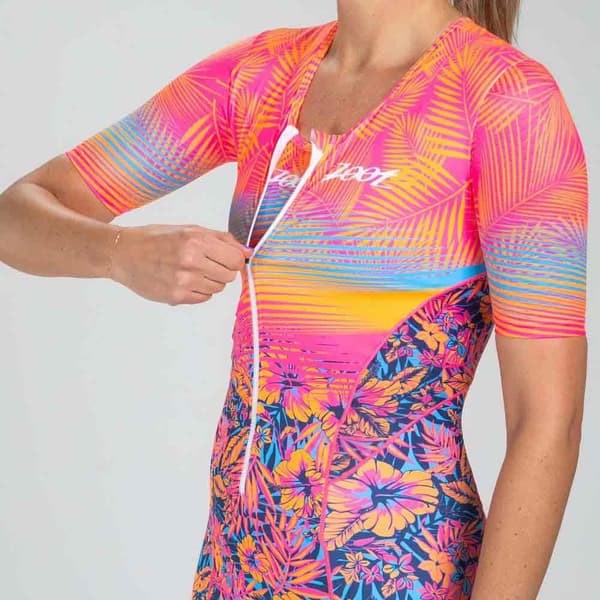 Zoot Lyhythihainen Kolmipuku Ltd Tri Racesuit  XL Nainen