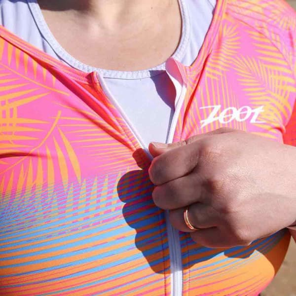 Zoot Kortärmad Trisuit Ltd Athena Tri Aero Plus Size S Kvinna