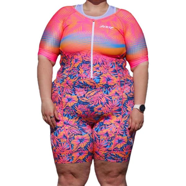 Zoot Kortärmad Trisuit Ltd Athena Tri Aero Plus Size  S Kvinna