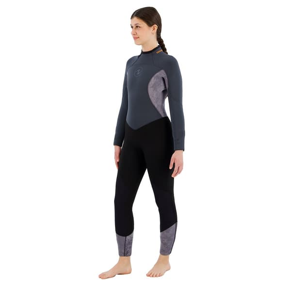 Aqualung Dykkerdragt Aquaflex Kvinde 7 Mm Sort 2XL