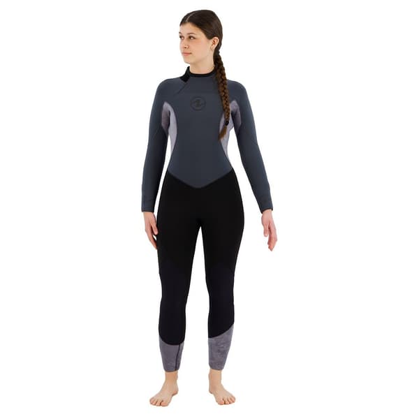 Aqualung Dykkerdragt Aquaflex Kvinde 7 Mm Sort 2XL