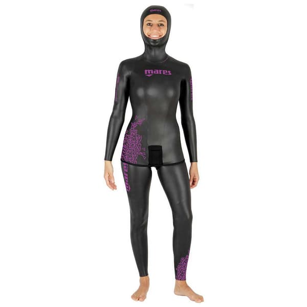 Mares Pure Passion Prism Skin Apnøjakke Til Kvinder 3 Mm Sort XS