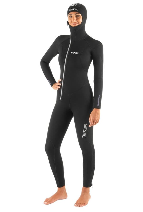 Seacsub M.lungo Club 7 Mm Apnødragt Sort XL