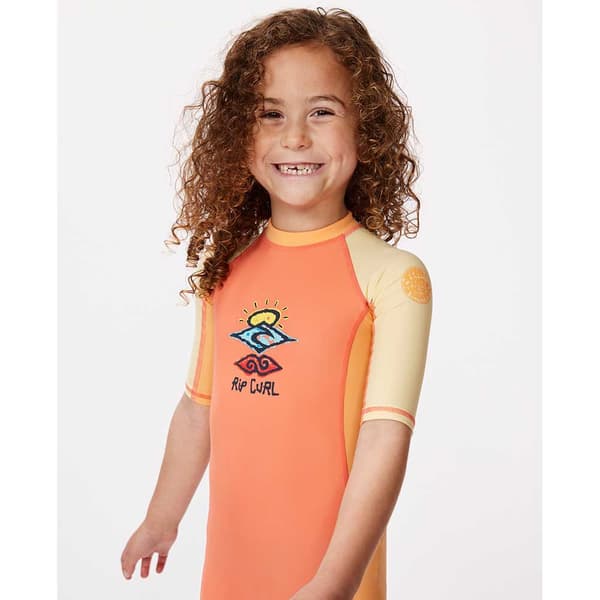 Rip Curl Småbarn Back Zip Shorty Cosmic Orange 101-108 cm