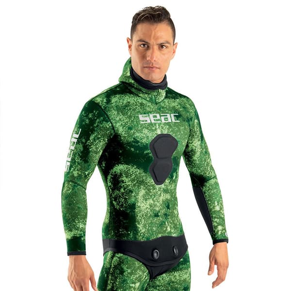Seacsub Ghost Spjutfiskejacka 7 Mm Grönt 3XL