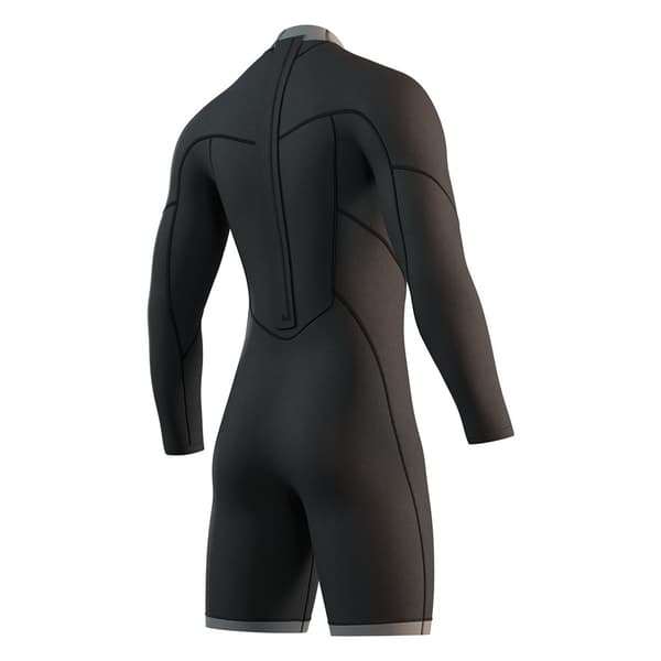 Mystic Brand 3/2mm Flatlock Shorty Vetoketjulla Takana M