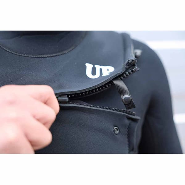 Up Surfboards Wetsuit 5/4 Mm Långärmad Neopren Våtdräkt Med Bröst Blixtlås  M