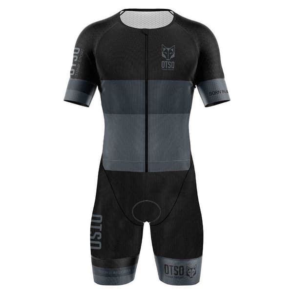 Otso Black ärmlös Triathlondräkt  M-S Man